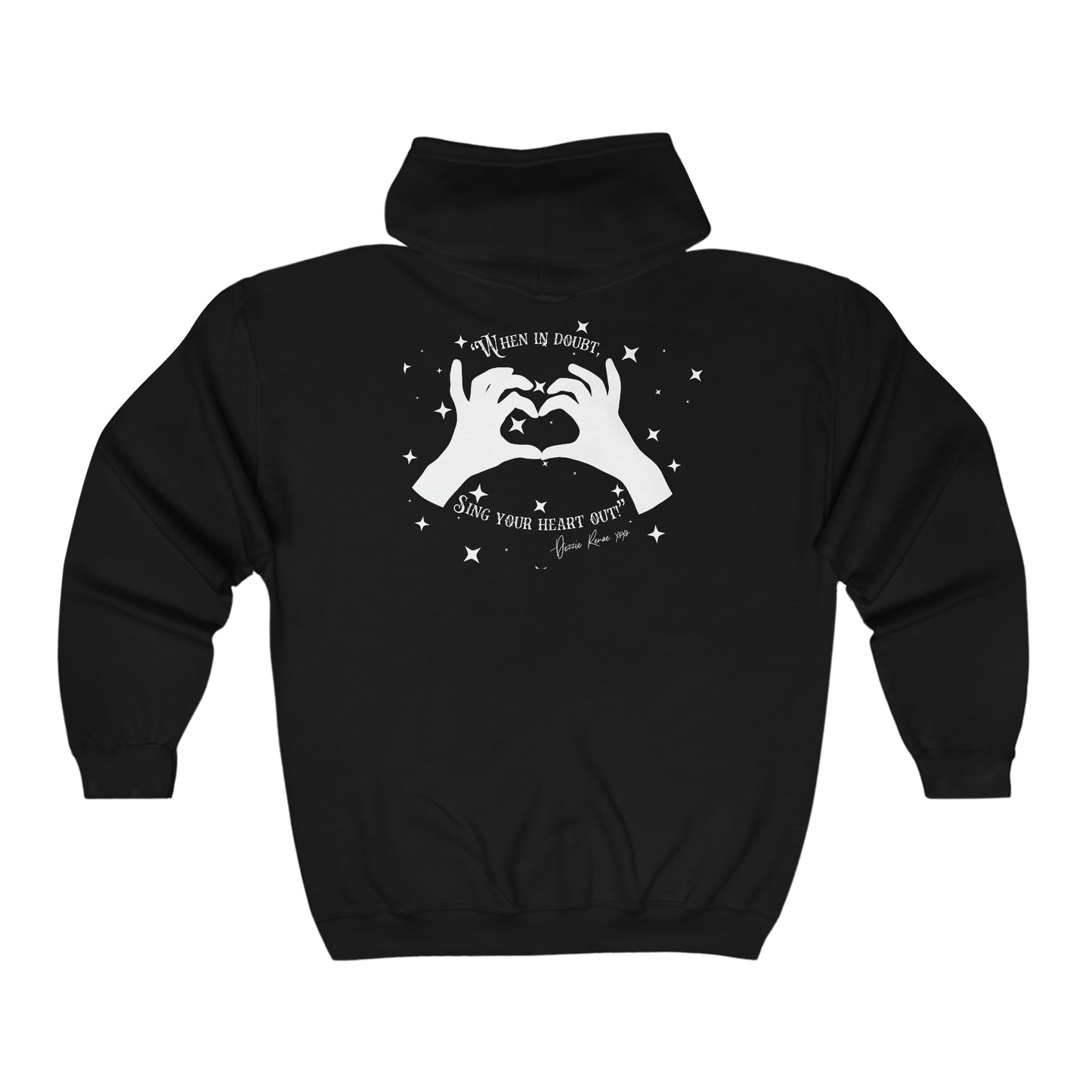 DEZZIE RENAE Unisex Heavy Blend™ Full Zip Hooded Sweatshirt