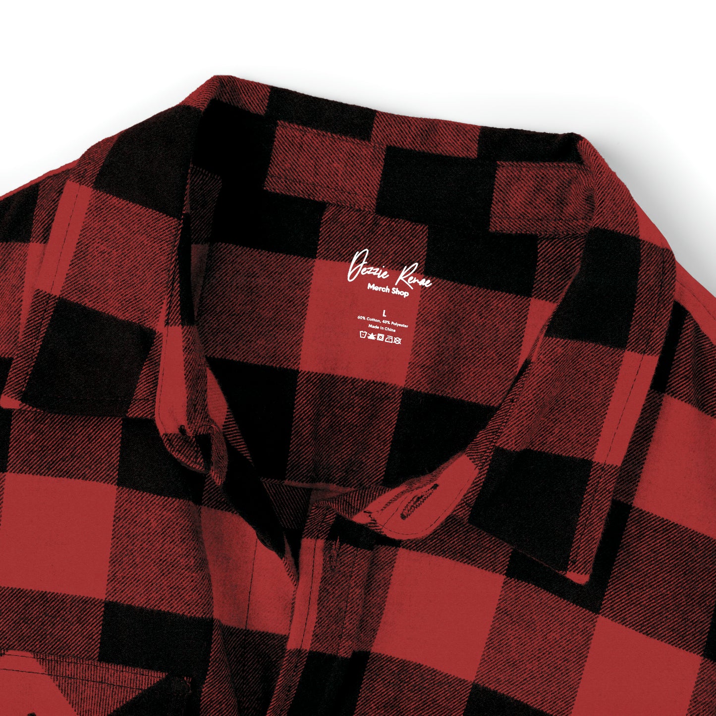 DEZZIE RENAE Unisex Flannel Shirt